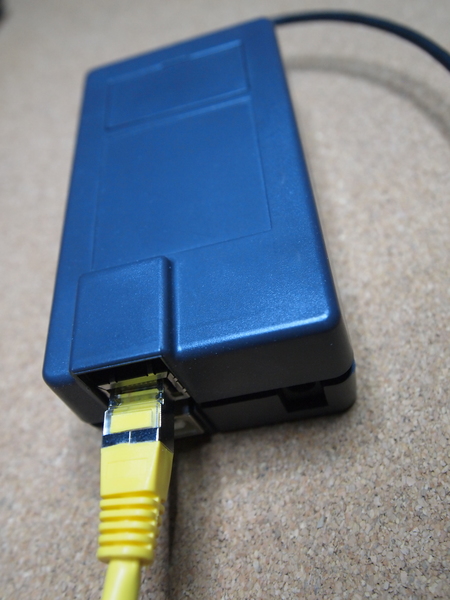Arduino UNO et shield Ethernet dans son botier